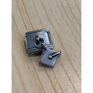 .925 Graduation Hat Italian Charm #vintage #graduate #student